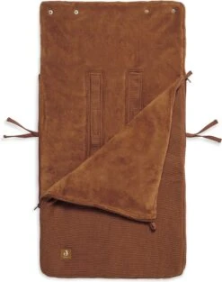 Jollein Voetenzak Voor Autostoel & Kinderwagen - Basic Knit - Caramel -Babyproducten Winkel 948x1200 4