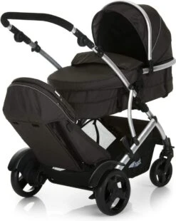 BERKATMARKT - Hauck Duett 2 Dubbele Kinderwagens Voor Baby's En Kinderen, Omkeerbare Zitting, In Hoogte Verstelbaar, Zonwering, Regenbescherming, Opvouwbaar, Tot 36 Kg, Zwarte Woud -Babyproducten Winkel 955x1200 2