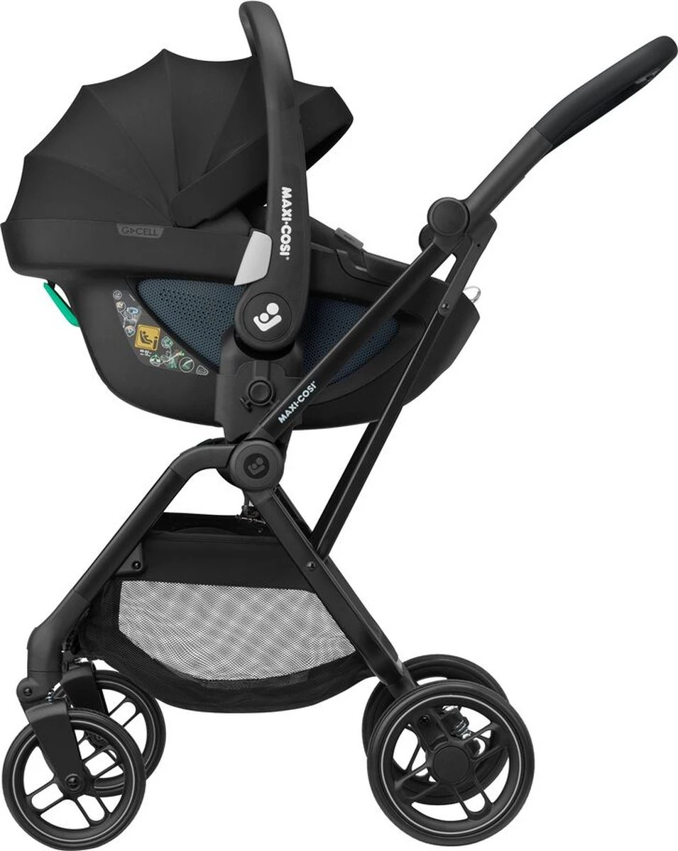 Maxi-Cosi Leona² 3-in-1 Kinderwagen - Essential Black - Vanaf De Geboorte Tot Ca. 4 Jaar 3 Maxi-Cosi Leona² 3-in-1 Kinderwagen - Essential Black - Vanaf De Geboorte Tot Ca. 4 Jaar - Afbeelding 3