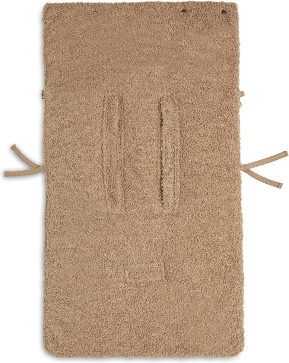 Jollein Voetenzak Voor Autstoel & Kinderwagen Boucle - Biscuit 8 Jollein Voetenzak Voor Autstoel & Kinderwagen Boucle - Biscuit - Afbeelding 8