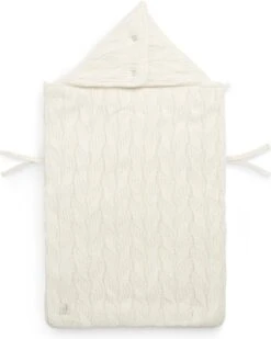 Jollein Voetenzak Voor Autostoel & Kinderwagen - Spring Knit - Ivory