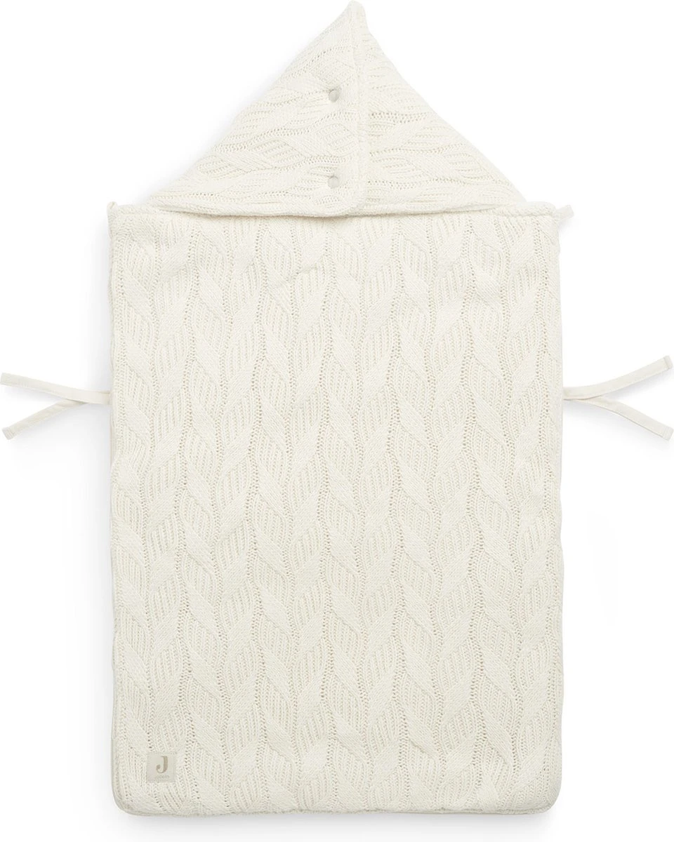 Jollein Voetenzak Voor Autostoel & Kinderwagen - Spring Knit - Ivory 11 Jollein Voetenzak Voor Autostoel & Kinderwagen - Spring Knit - Ivory - Afbeelding 11