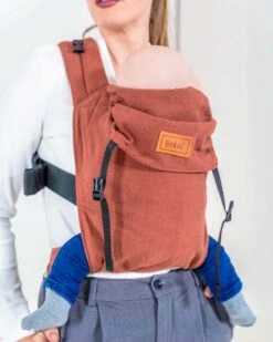 ByKay - Draagzak - Click Carrier Classic - Linnen Rusty Brown -Babyproducten Winkel 960x1200 8