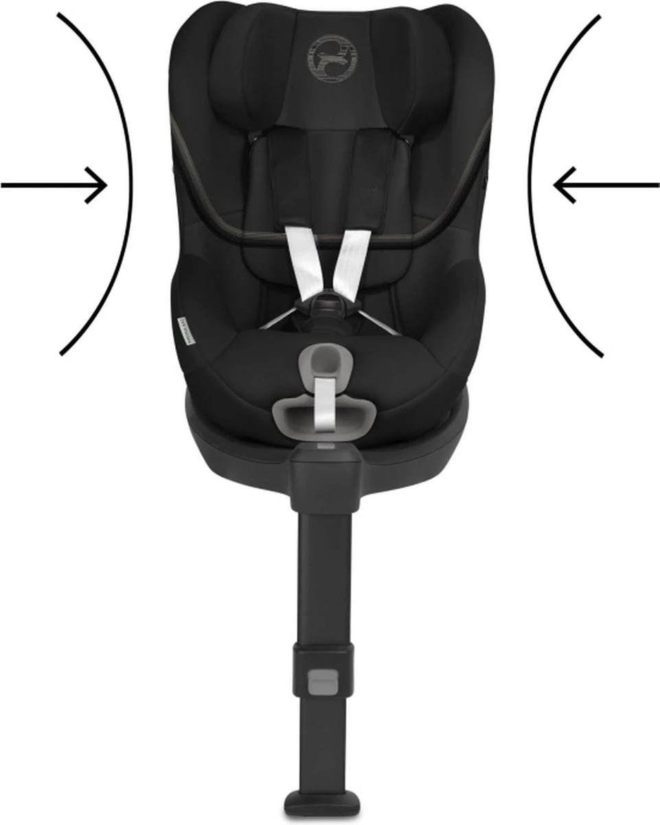Cybex Sirona SX2 I-Size Autostoel Incl. ISOFIX Base - Moon Black 3 Cybex Sirona SX2 I-Size Autostoel Incl. ISOFIX Base - Moon Black - Afbeelding 3