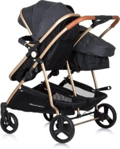 Duo Kinderwagen Chipolino Duo Smart Zwart, Incl. Luiertas -Babyproducten Winkel 964x1200 2
