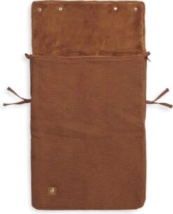 Jollein Voetenzak Voor Autostoel & Kinderwagen - Basic Knit - Caramel -Babyproducten Winkel 968x1200 9