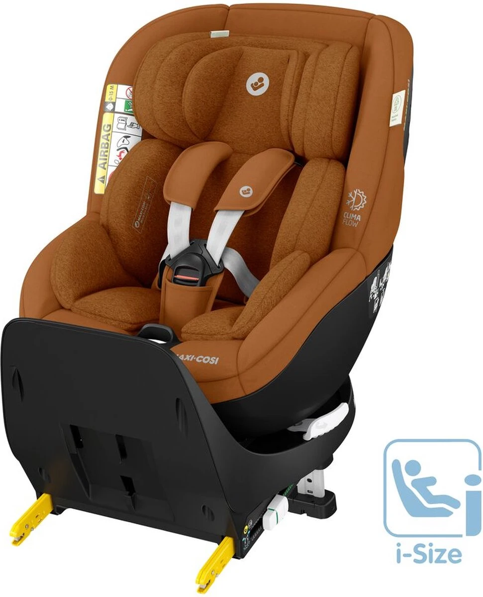 Maxi-Cosi Mica Pro Eco I-Size Autostoeltje - 360° Draaibaar - Gerecyclede Stoffen - Authentic Cognac - Vanaf De Geboorte Tot Ca. 4 Jaar 1 Maxi-Cosi Mica Pro Eco I-Size Autostoeltje - 360° Draaibaar - Gerecyclede Stoffen - Authentic Cognac - Vanaf De Geboorte Tot Ca. 4 Jaar