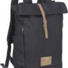 LÄSSIG Luiertas Rolltop Backpack Rugzak Incl Verschoningsmatje Denim Blauw Limited Edition