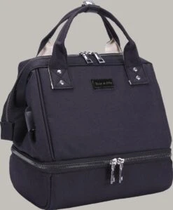 Rose & Ollie Kleine Kolftas Handtas Model Zwart - Koeltas Moedermelk