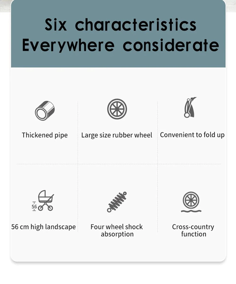 Luxe Kinderwagen 3 In 1 - Wandelwagen - Kinderwagen 3-in-1 Incl Autostoel - Kinderwagen Maxi Cosi – Buggy 3 In 1 - Newborn - Zwart 3 Luxe Kinderwagen 3 In 1 - Wandelwagen - Kinderwagen 3-in-1 Incl Autostoel - Kinderwagen Maxi Cosi – Buggy 3 In 1 - Newborn - Zwart - Afbeelding 3