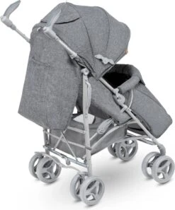 Lionelo Irma - Buggy - Wandelwagen- Lichte 7kg - Tot 15 Kg - Geveerde Wielen - 360° - Tot 5 Jaar - Opbergmand - Verstelbare Handgreep - Snel Inklapsysteem - Compact Formaat -Babyproducten Winkel 999x1200 2