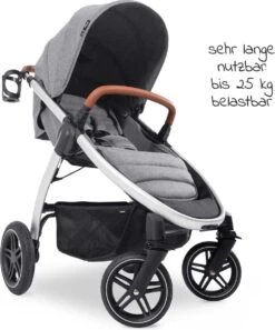 Hauck UpTown Buggy - Met één Hand Opvouwbaar - Grijs -Babyproducten Winkel 999x1200 3